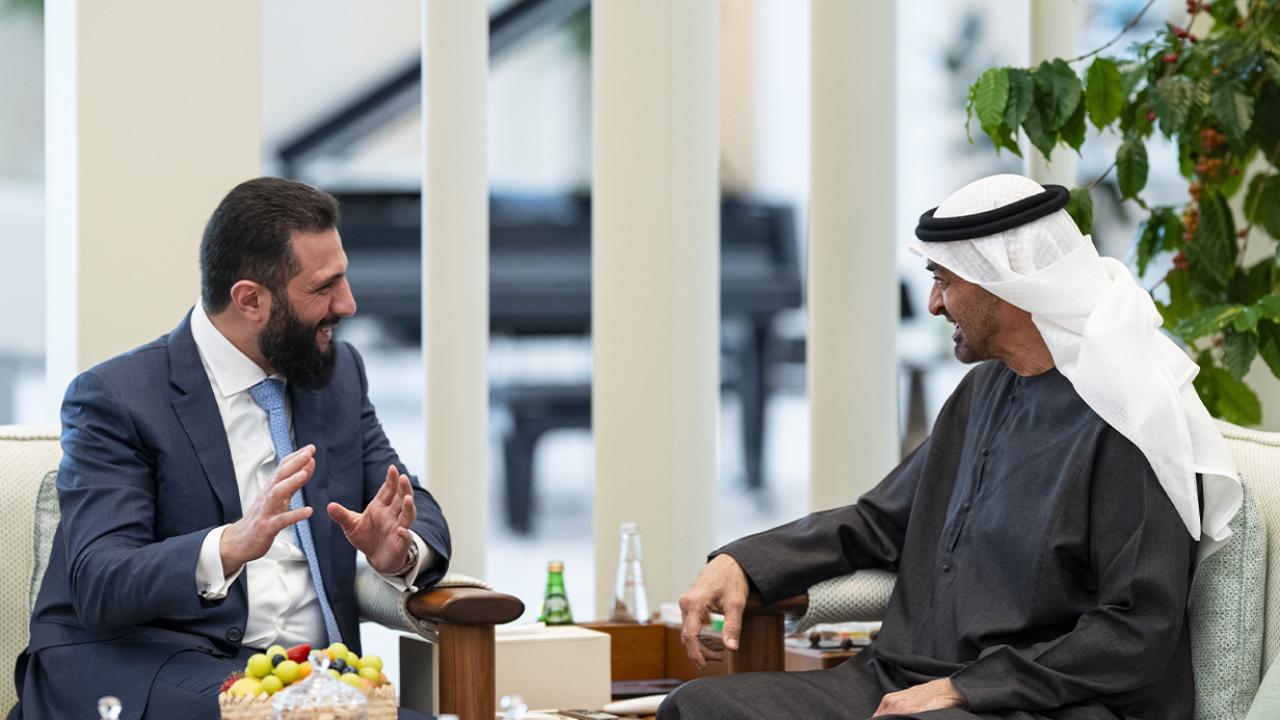 Suriye Devlet Başkanı Eş-Şara, BAE'de
