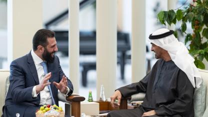 Suriye Devlet Başkanı Eş-Şara, BAE'de