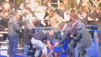 Trabzon’da hafif sıklet maçında kavga