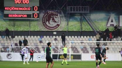Trendyol 1. Lig: Ankara Keçiörengücü: 0 - Serikspor: 0