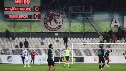 Trendyol 1. Lig: Ankara Keçiörengücü: 0 - Serikspor: 0