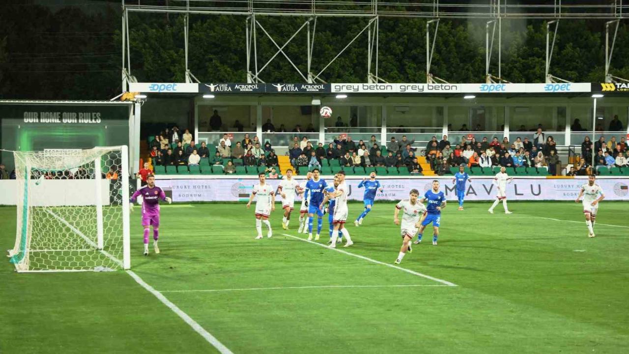 Trendyol 1. Lig: Bodrum FK: 1 - Ümraniyespor: 0