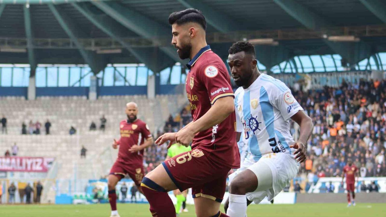 Trendyol 1. Lig: Erzurumspor FK: 1 - Bandırmaspor: 1