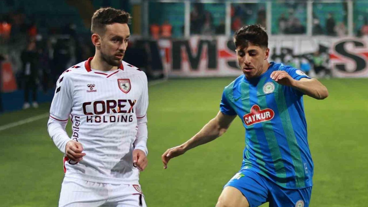 Trendyol Süper Lig: Çaykur Rizespor: 4 - Samsunspor: 1 (Maç sonucu)