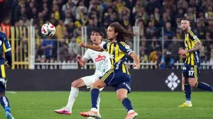 Trendyol Süper Lig: Fenerbahçe: 2 - Çaykur Rizespor: 2 (Maç sonucu)