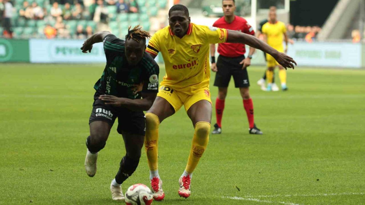 Trendyol Süper Lig: Kocaelispor: 1 - Göztepe:1