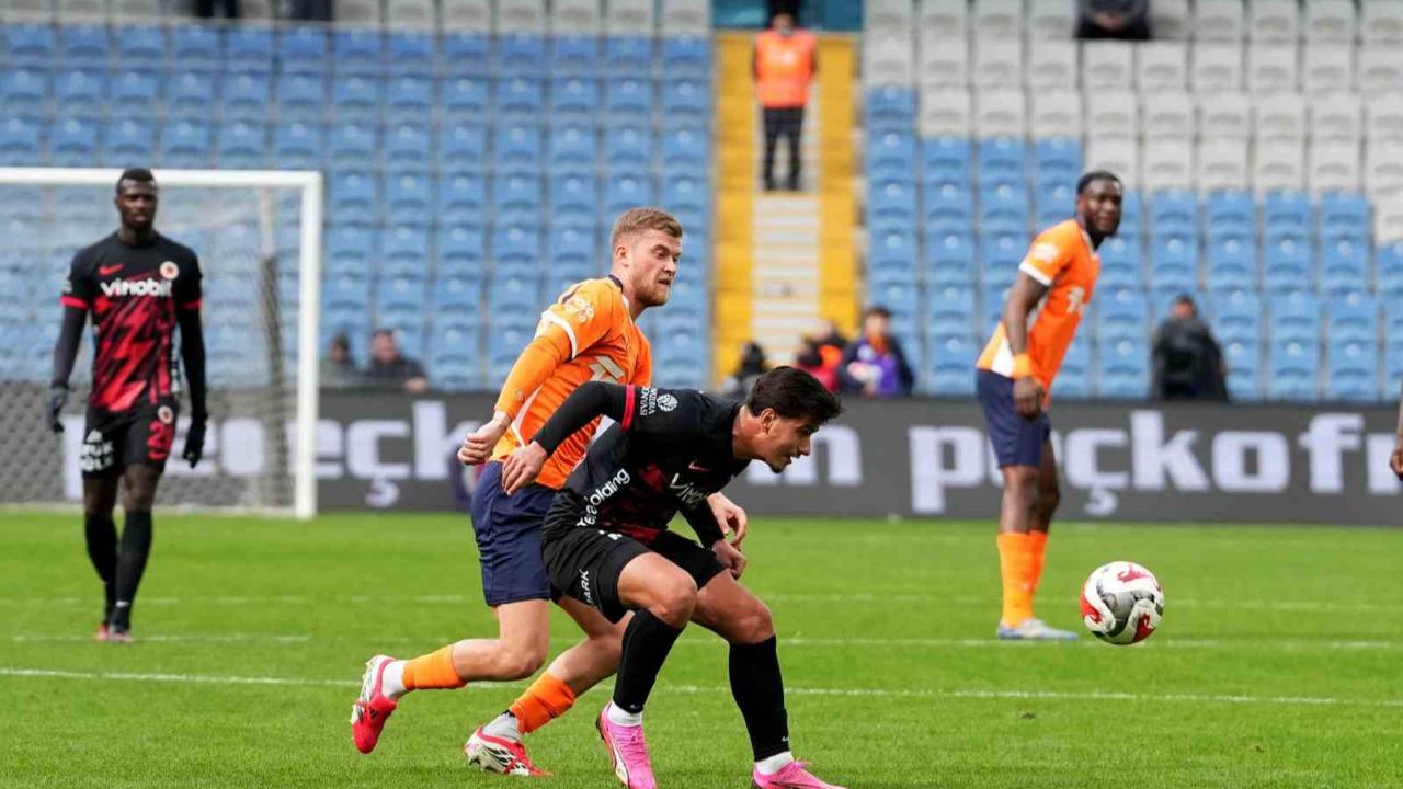 Trendyol Süper Lig: RAMS Başakşehir: 3 - Gençlerbirliği: 0