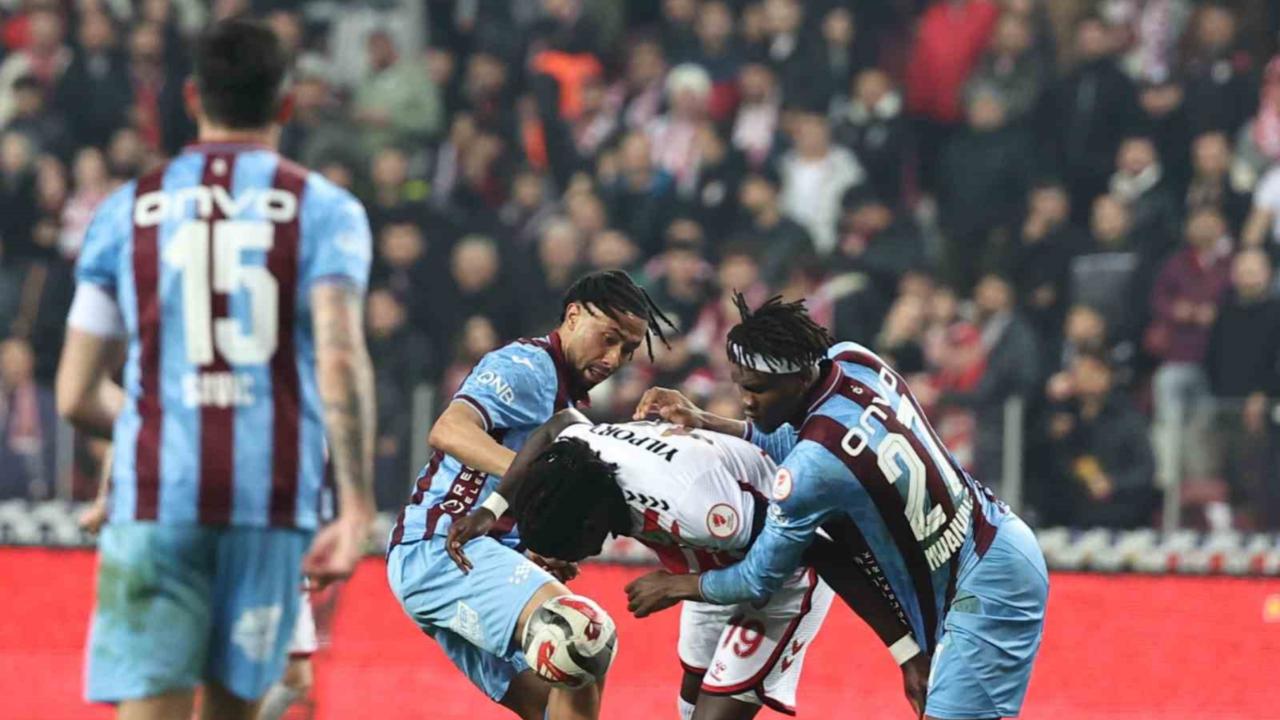 Ziraat Türkiye Kupası: Samsunspor: 0 - Trabzonspor: 0 (Maç sonucu)