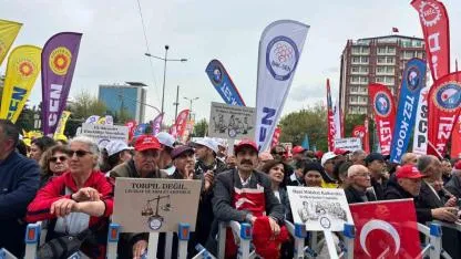Ankara’da emekçiler 1 Mayıs’ı kutladı