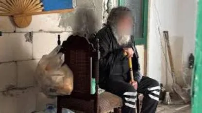 Çöp evin altından dram çıktı