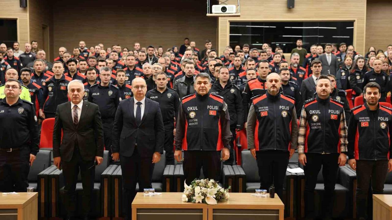 Erzurum Emniyeti’nde "Okul Polisi" zirvesi