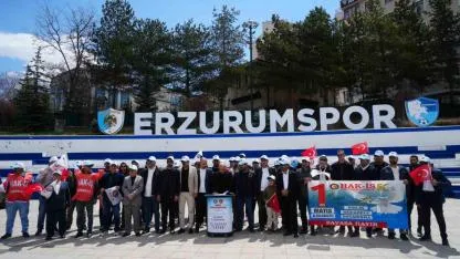 Erzurum'da 1 Mayıs’ta işçiler meydanda
