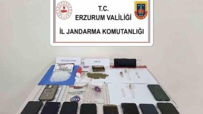Erzurum’da uyuşturucu operasyonu; 7 kişi tutuklandı