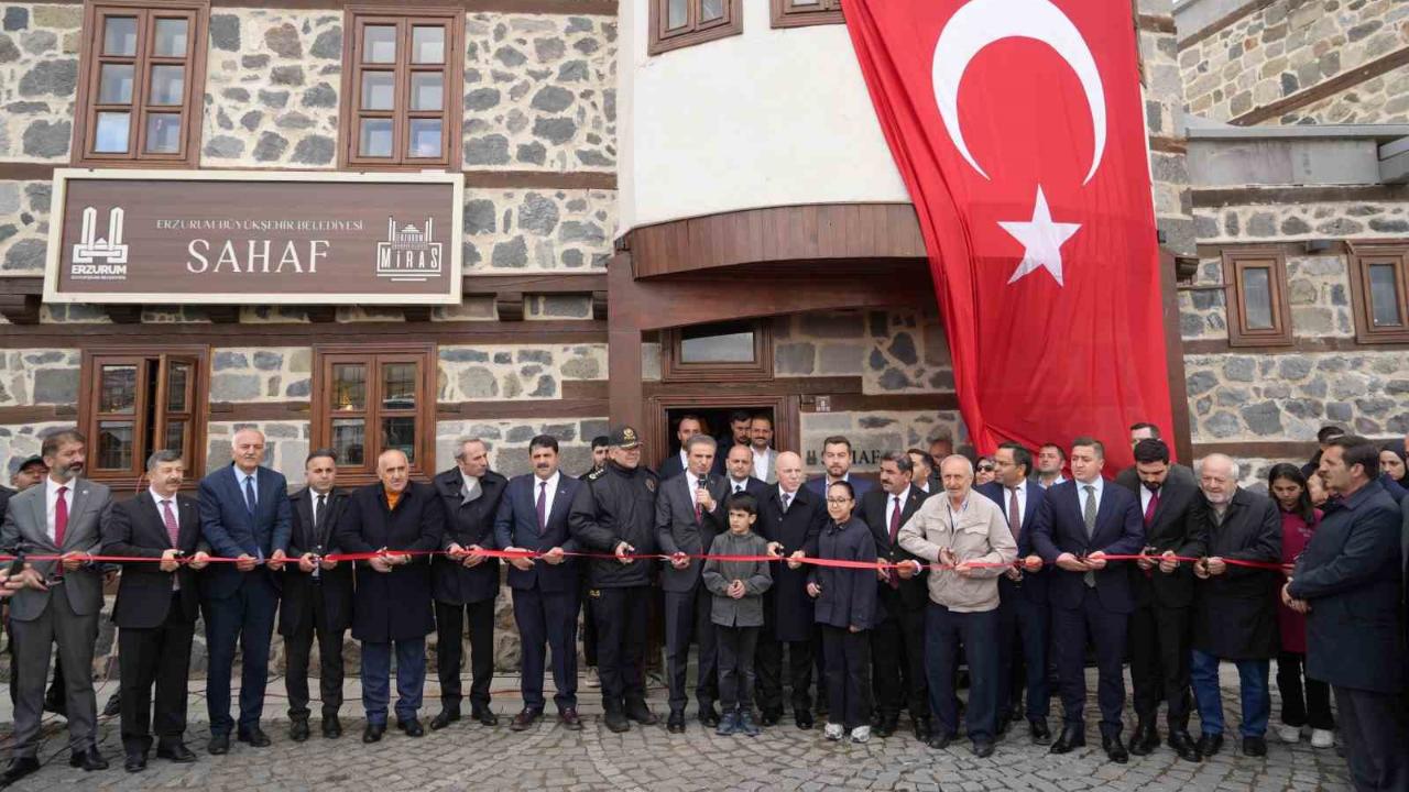 Erzurum’daki tarih konak sahaf oldu