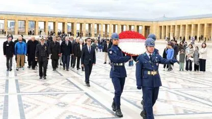 Fenerbahçe Divan Kurulu, kulübün kuruluşunun 119. yılında Anıtkabir’i ziyaret etti