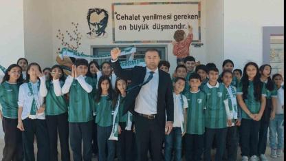 Okullarda Bodrum FK coşkusu yaşandı