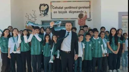 Okullarda Bodrum FK coşkusu yaşandı