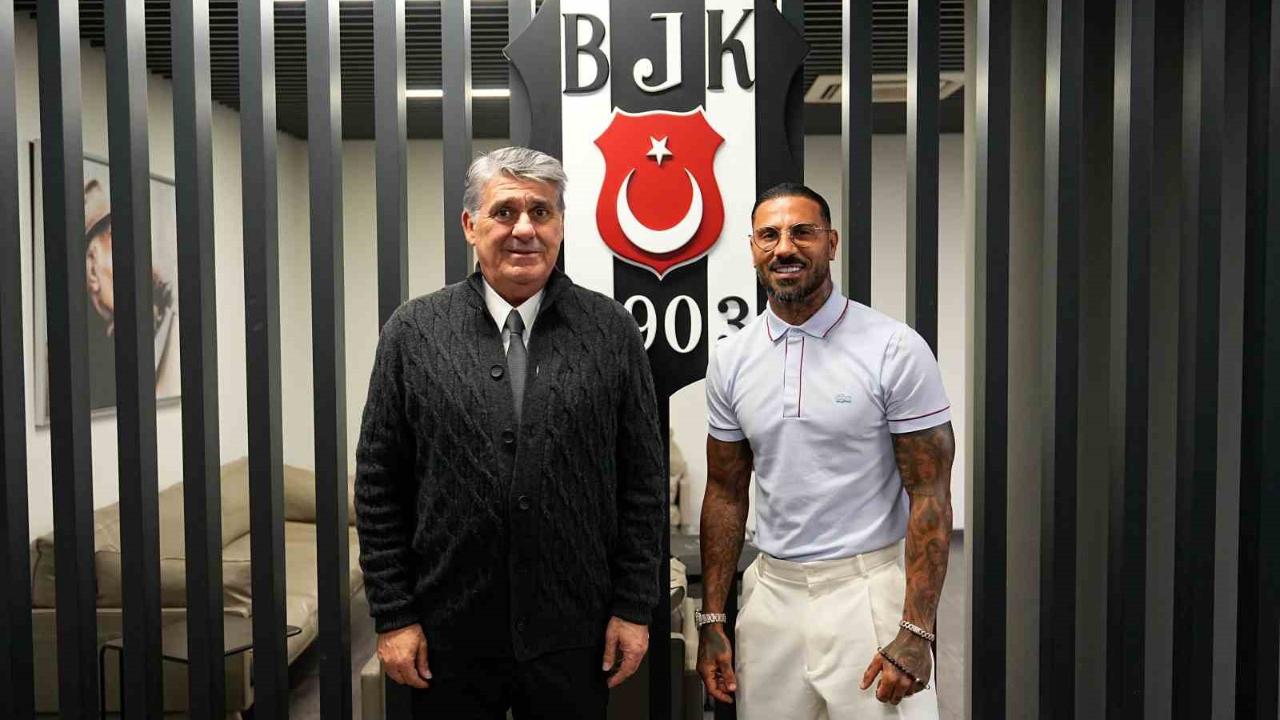 Ricardo Quaresma, Beşiktaş’ı ziyaret etti