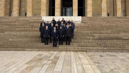 Rusya’nın Ankara Büyükelçisi Vershinin’den Anıtkabir’e ziyaret