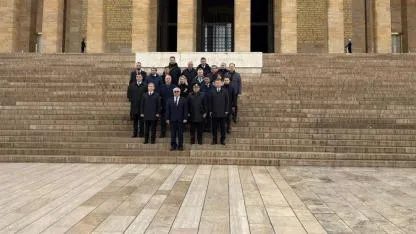 Rusya’nın Ankara Büyükelçisi Vershinin’den Anıtkabir’e ziyaret