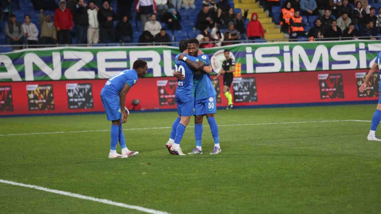 Trendyol Süper Lig: Çaykur Rizespor: 3 - Konyaspor: 2