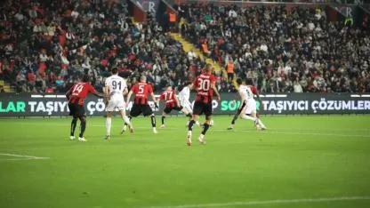 Trendyol Süper Lig: Gaziantep FK: 0 - Beşiktaş: 2