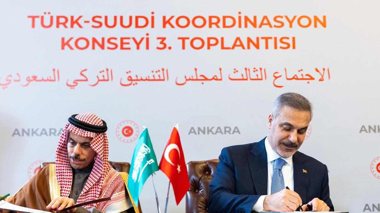 Türk-Suudi Koordinasyon Konseyi Üçüncü Toplantısı Ankara’da gerçekleşti