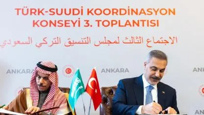Türk-Suudi Koordinasyon Konseyi Üçüncü Toplantısı Ankara’da gerçekleşti