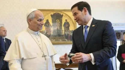 Vatikan: "Papa ile ABD Dışişleri Bakanı Rubio arasındaki görüşme samimi geçti"