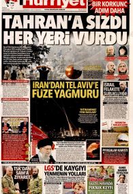 HÜRRİYET Gazete Manşeti