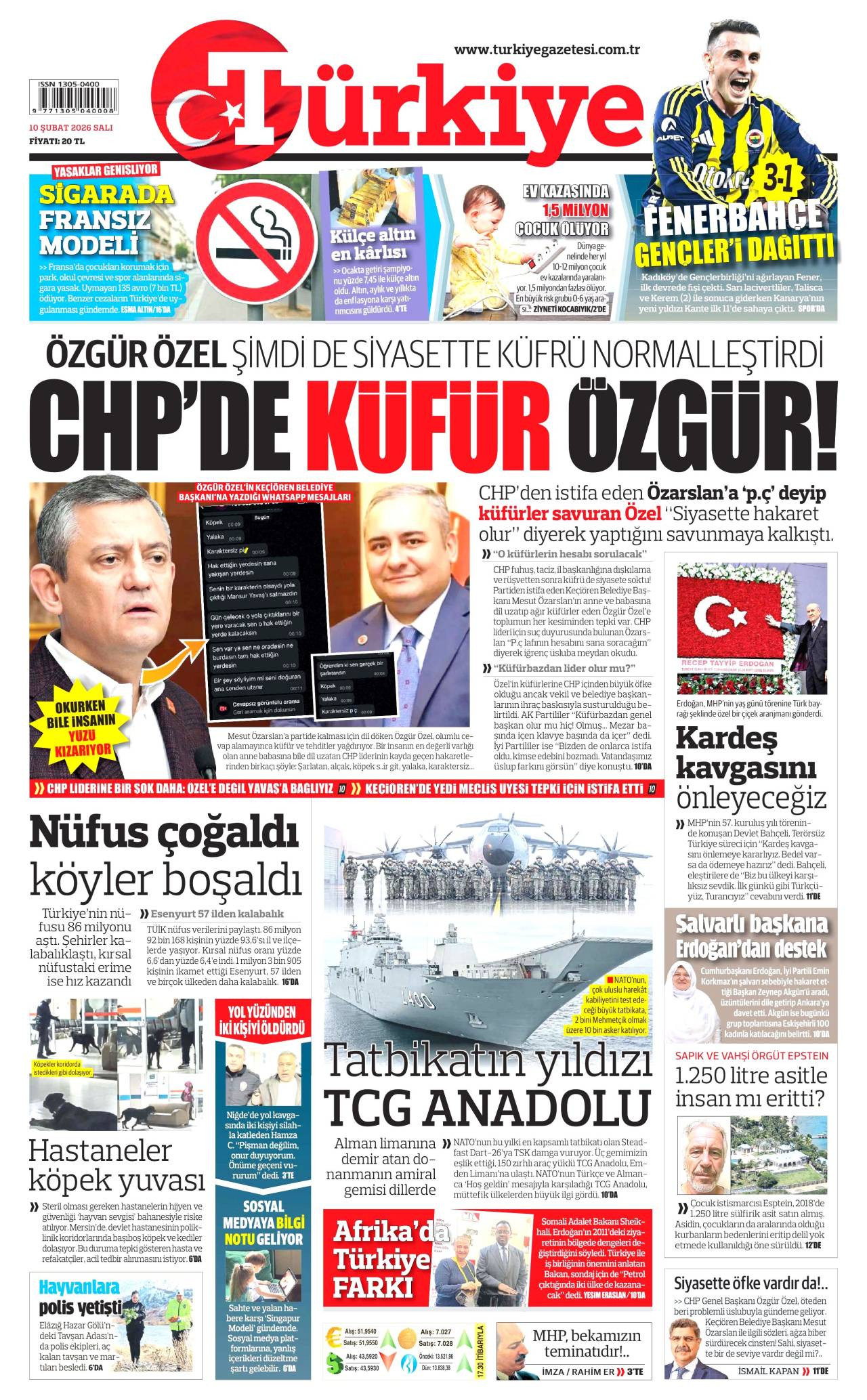 Türkiye Gazete Manşeti